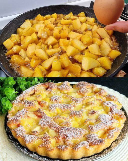 Tarta de Manzana con Mermelada de Arándanos 457804780_513366014618399_7523959910486084515_n