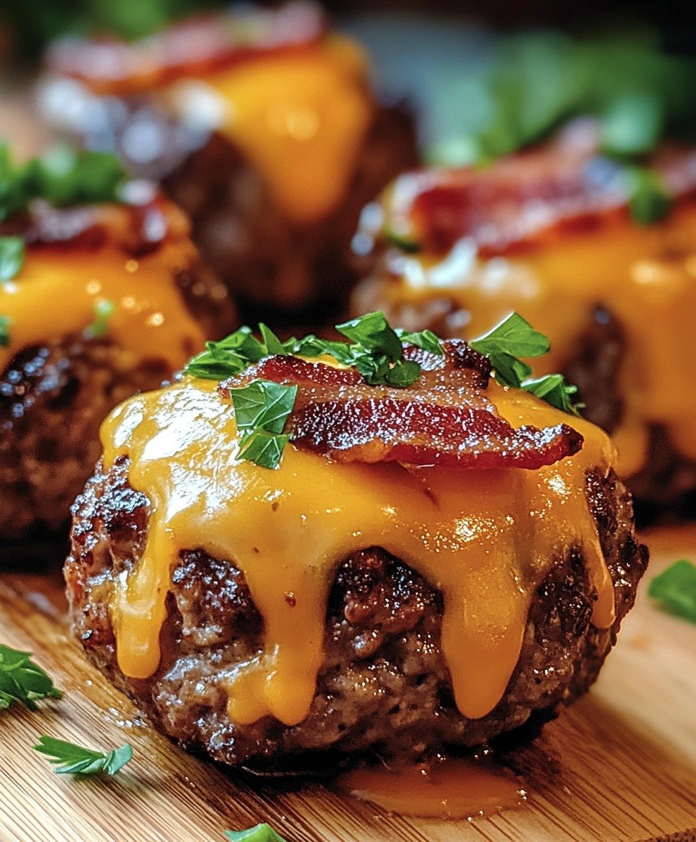 Cheese-Stuffed Bacon Burger Bites 459397854_837505048545039_7153794573339577460_n