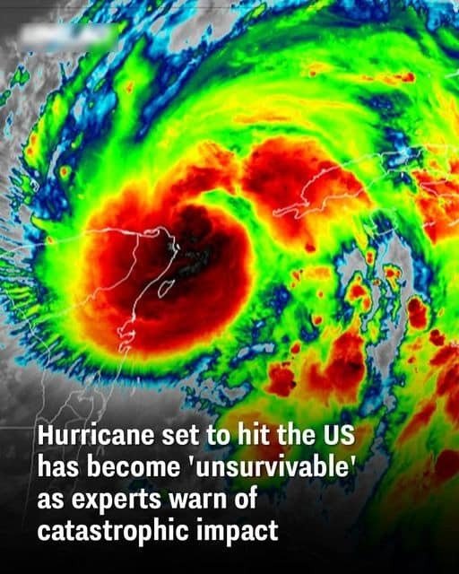 Hurricane set to hit the US has become ‘unsurvivable’ as experts wa:rn of catastrophic impact 461999068_122185482074234383_616854729328988820_n