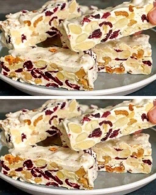 Sweet Almond, Walnut, and Cranberry Treats: A Delicious and Nutritious Snack 463869791_1067809324744982_4404872736566915640_n