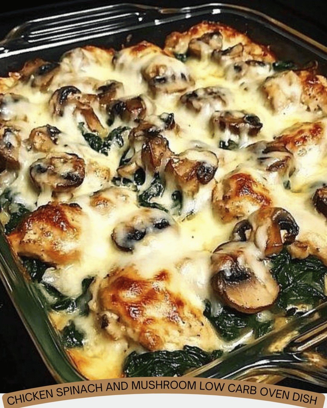Chicken Spinach and Mushroom Low-Carb Oven Dish: A Perfect Comfort Meal 466086717_122133219710458280_2063395418778526346_n