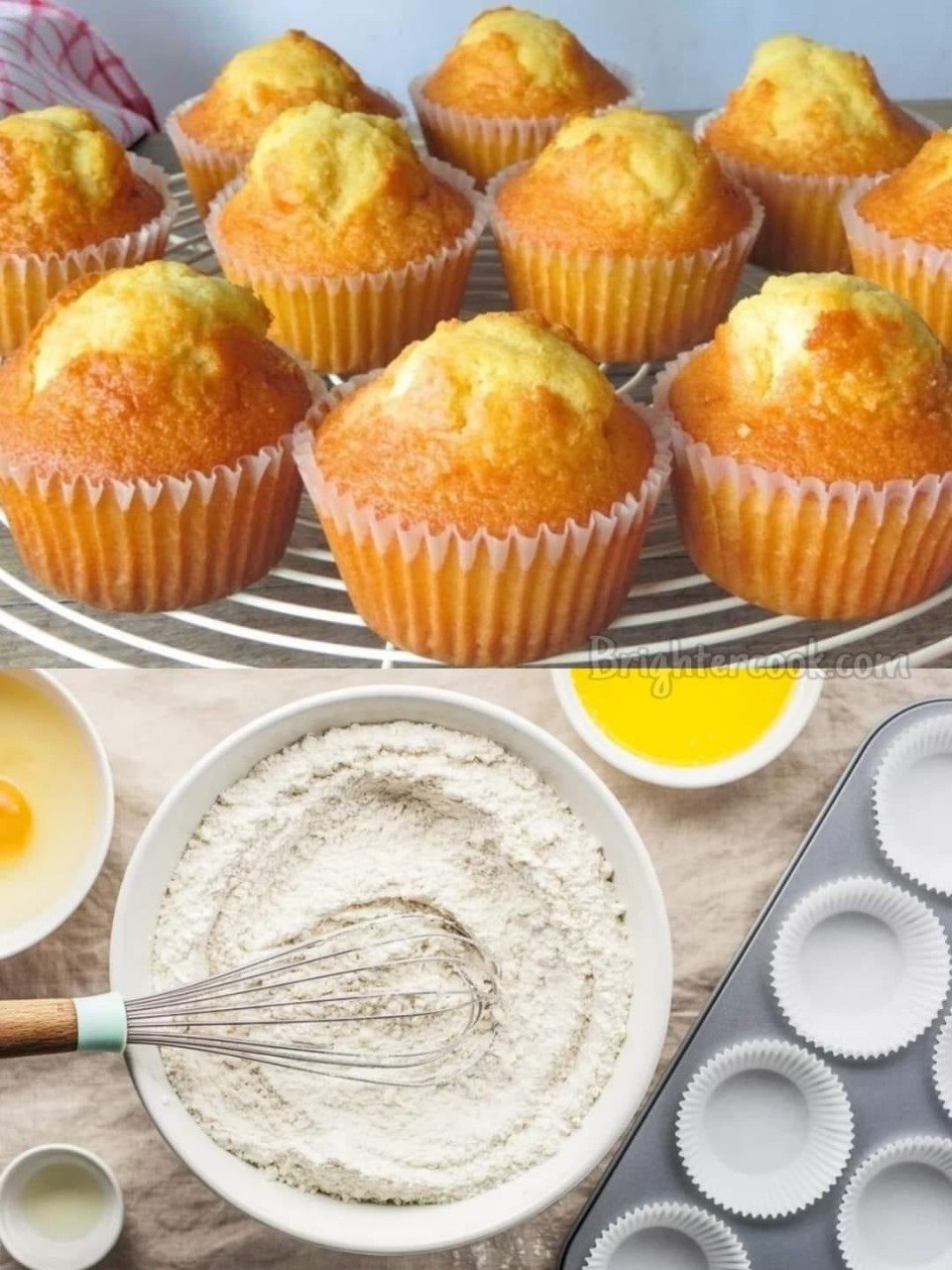 Super Fluffy Homemade Muffins Recipe – Perfect Every Time! 477026419_1201134665351584_7651295414077554007_n