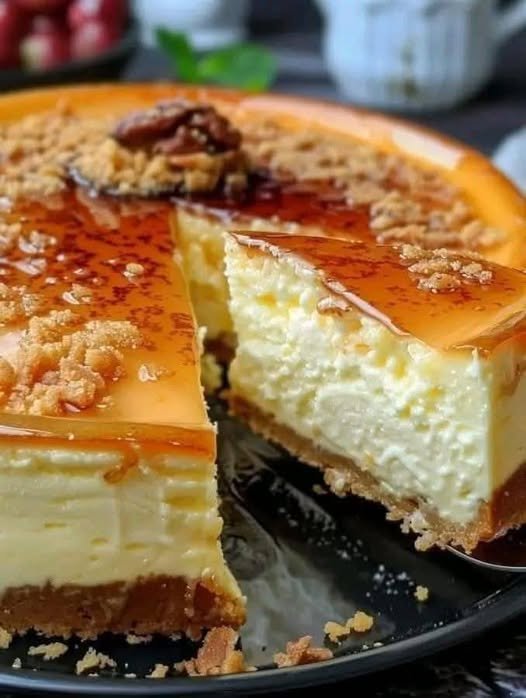 Caramel Cheesecake Recipe: A Rich and Creamy Delight 481485812_652743090737921_7398404082369555670_n