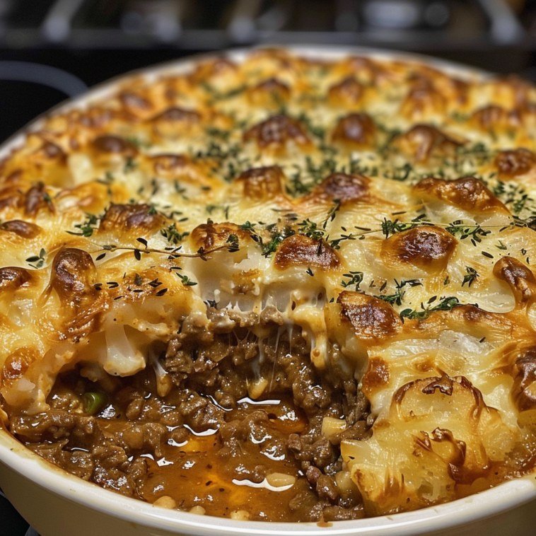 Angel Beef Casserole: A Comfort Food Classic That Warms the Soul 🍝❤️ 480414672_596797536665511_1476515968969440934_n