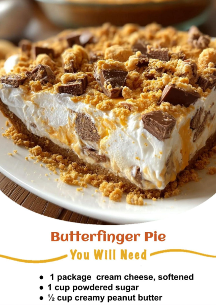 🥧 Butterfinger Pie Recipe Screenshot 2025-08-18 160936