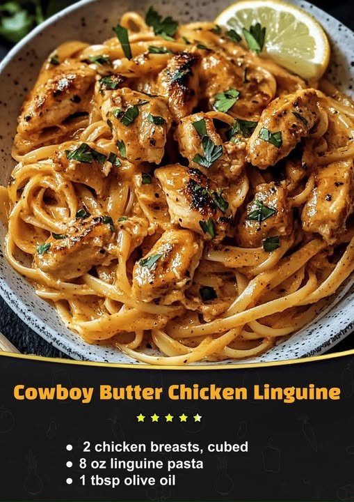 🍝 Cowboy Butter Chicken Linguine 😋 571251077_811994851586268_1732970417830244051_n