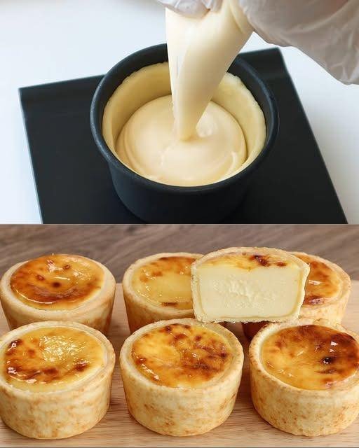 Enjoy rich cheesecake as a tart! Cheesecake Tart Recipe (cream cheese tart) 🧀 574896483_865807052465811_3312634006612910599_n