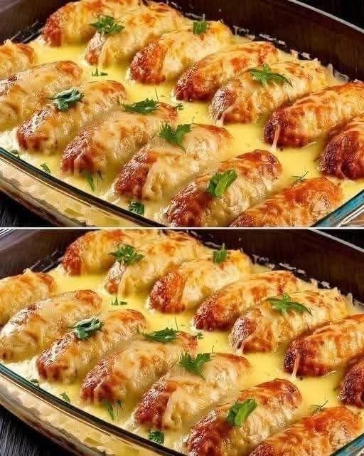 Favorite Stuffed Cabbage Rolls on a Vegetable Bed 577577194_1403344191799113_9015193794372860894_n