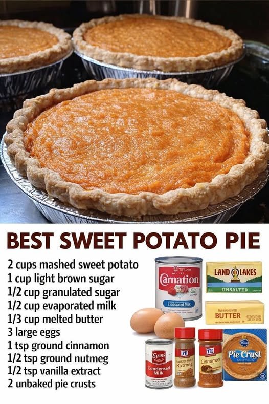 🥧 Grandma’s Sweet Potato Pie 603855360_976289122224279_7792630823162120602_n