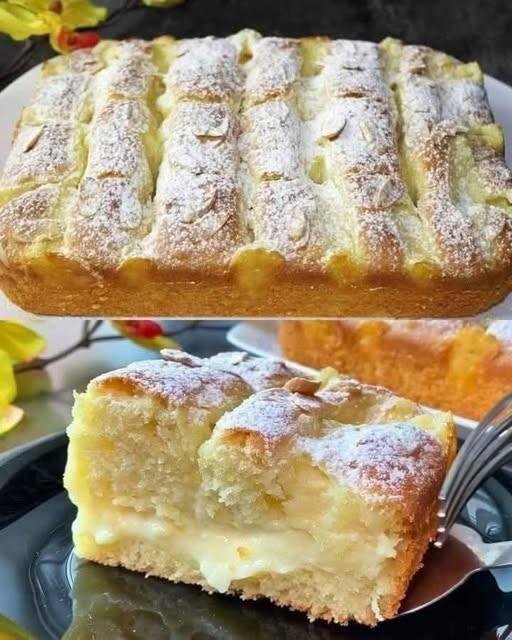 🍰 Custard-Filled Almond Cake 605826475_122152151432655836_515922777994135121_n