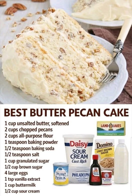 Butter Pecan Cake 607630466_2691312804538413_99486555990011429_n