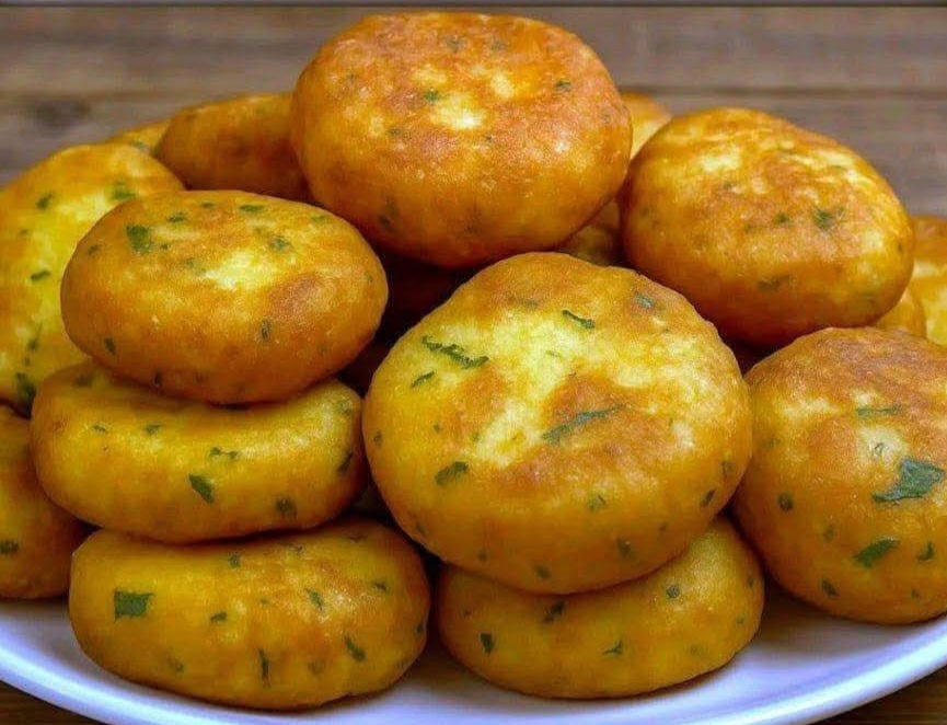 Crispy Herb Potato Patties image