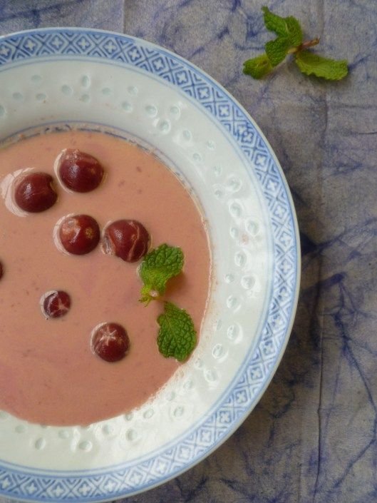 Hungarian Chilled Cherry Soup (Meggyleves) e944e1291b0db30ac5fd5ecd6c5d065e